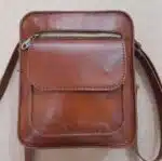 کیف چرم طبیعی دوشی مردانه